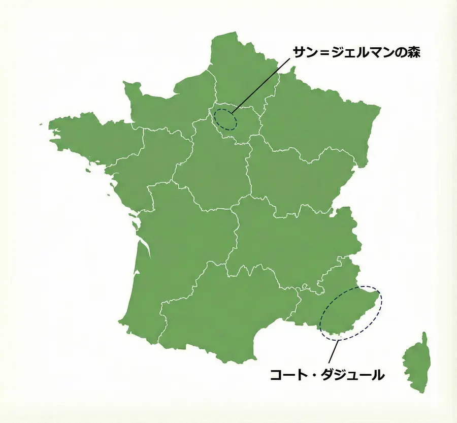 <em>芸術と文化</em>が息づく、<em>フランス</em>での散骨